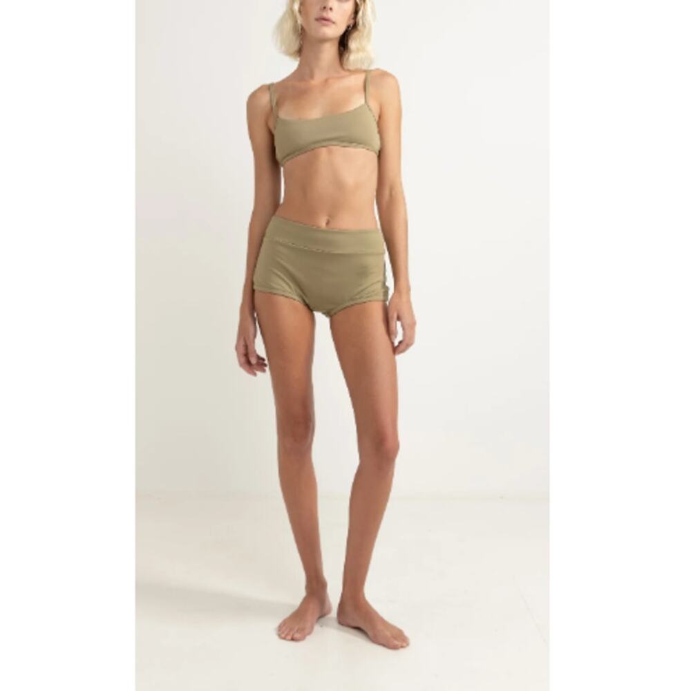 Rhythm Sage Bonsai Rib Crop Top Size XS - Picture 9 of 9